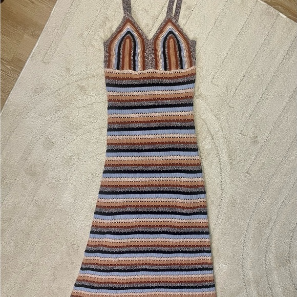 NWT Sam Edelman Crochet Alanis Dress Sz L Large - Picture 5 of 10